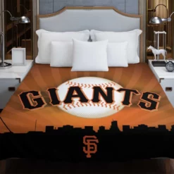 Popular MLB Team San Francisco Giants Duvet Cover