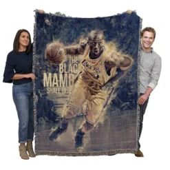 Popular NBA Basketball Player Kobe Bryant Woven Blanket