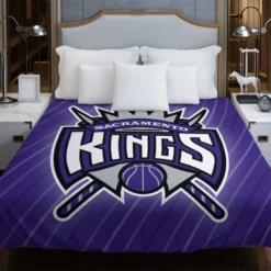 Popular NBA Team Sacramento Kings Duvet Cover