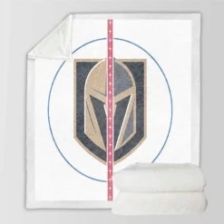 Popular NHL Team Vegas Golden Knights Sherpa Fleece Blanket