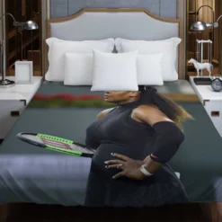 Popular Tennis Player Serena Williams Duvet Cover