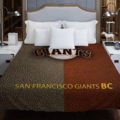 Professional MLB Club San Francisco Giants Duvet Cover
