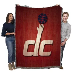 Professional NBA Club Washington Wizards Woven Blanket