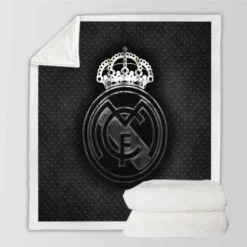 Real Madrid Passionate Club Sherpa Fleece Blanket