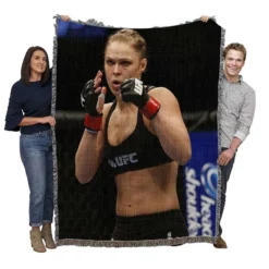 Ronda Rousey UFC Player Woven Blanket