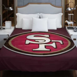San Francisco 49ers Exciting NFL Team Duvet Cover