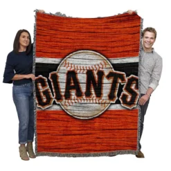 San Francisco Giants MLB Woven Blanket