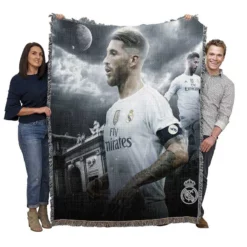 Sergio Ramos Supercopa de Espana Player Woven Blanket