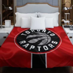 Spirited NBA Basketball Toronto Raptors Logo Duvet Cover