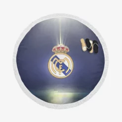 Sportive Club Real Madrid CF Round Beach Towel
