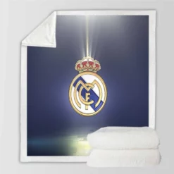 Sportive Club Real Madrid CF Sherpa Fleece Blanket