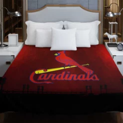 St Louis Cardinals Baseball MLB Logo Duvet Cover