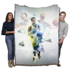 Stephen Curry NBA Most Valuable Player Woven Blanket