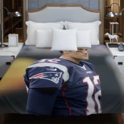 Tom Brady Patriots NFL Duvet Cover