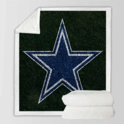 Top Ranked NFL Football Club Dallas Cowboys Sherpa Fleece Blanket