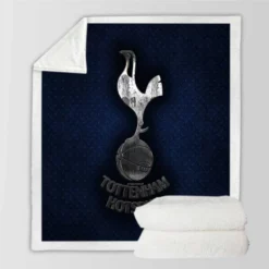 Tottenham Football Club Logo Sherpa Fleece Blanket