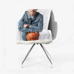 Trae Young Popular NBA Basketball Player Sherpa Fleece Blanket 2