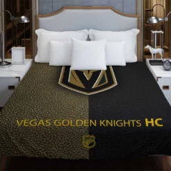 Vegas Golden Knights Professional Ice Hockey Team Duvet Cover