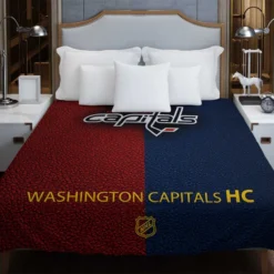 Washington Capitals Stanley Cup NHL Duvet Cover