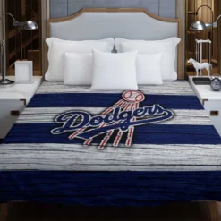 World Series MLB Baseball Club Los Angeles Dodgers Duvet Cover